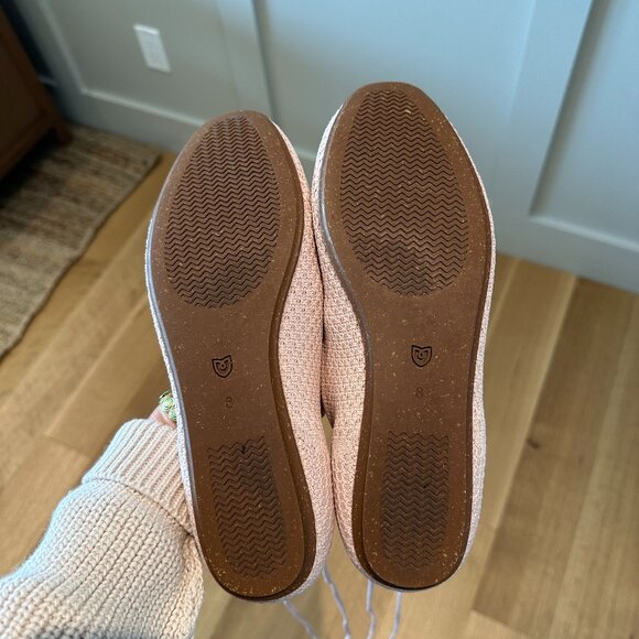 Rothy's Square Wrap Ballet Flats in Ballerina Pink - Sz. 8 - Picture 4 of 7